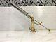 Marine Ship Fire Hose Nozzle Aluminum & Brass Durable Firefighting Spray Jet
