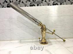 Marine Ship Fire Hose Nozzle Aluminum & Brass Durable Firefighting Spray Jet