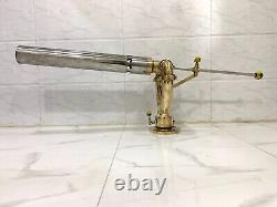 Marine Ship Fire Hose Nozzle Aluminum & Brass Durable Firefighting Spray Jet