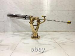 Marine Ship Fire Hose Nozzle Aluminum & Brass Durable Firefighting Spray Jet