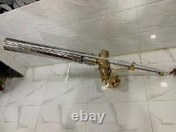 Marine Ship Fire Hose Nozzle Aluminum & Brass Durable Firefighting Spray Jet
