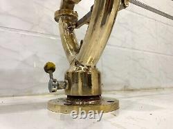 Marine Ship Fire Hose Nozzle Aluminum & Brass Durable Firefighting Spray Jet