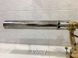 Marine Ship Fire Hose Nozzle Aluminum & Brass Durable Firefighting Spray Jet
