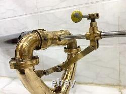 Marine Ship Fire Hose Nozzle Aluminum & Brass Durable Firefighting Spray Jet