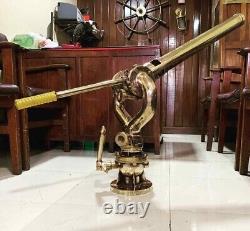 Maritime Brass Ship Salvage Fire Fighting Nozzle 35Kg Large