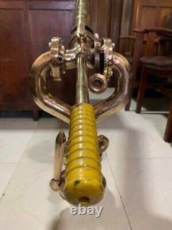 Maritime Brass Ship Salvage Fire Fighting Nozzle 35Kg Large