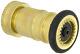 Moon 7171-1521 Brass Fire Hose Nozzle, Industrial Fog, 85 Gpm, 1-1/2 Nh