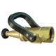 Moon American 526-1512 Fire Hose Nozzle, 1-1/2 In, Brass