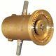 Moon American Industrial Fire Hose Nozzle 529-2522, Adj Gallonage, 2-1/2 Inch