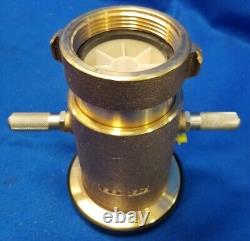 Moon American Industrial Fire Hose Nozzle 529-2522, Adj Gallonage, 2-1/2 Inch