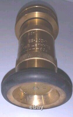 NEW Elkhart Brass L-205-EB 392M Firehose Spray Nozzle 1 1/2 Made In U. S. A