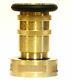 Nni 2-1/2 Nst Nh Fire Hose Brass Adjustable Fog Nozzle Ul Listed 100psi