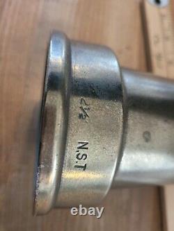 N. D. ALLEN MFG. CO. CHICAGO, U. S. A. SOLID Brass Fire Hose 15 Nozzle CLEAN