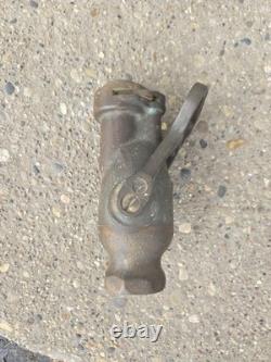 Navy 1 1/2 Solid Brass Fog Nozzle Fire Hose Military Possibly Akron Wwii Usn