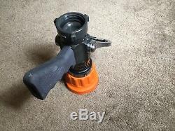 New Elkhart Brass Chief 4000-13 1.5' Fire Hose Nozzle With Pistol Grip