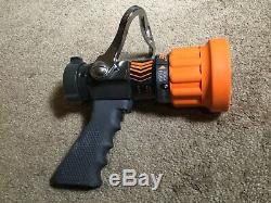 New Elkhart Brass Chief 4000-13 1.5' Fire Hose Nozzle With Pistol Grip