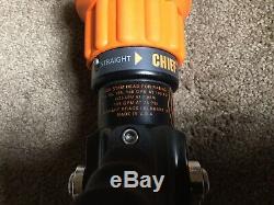 New Elkhart Brass Chief 4000-13 1.5' Fire Hose Nozzle With Pistol Grip