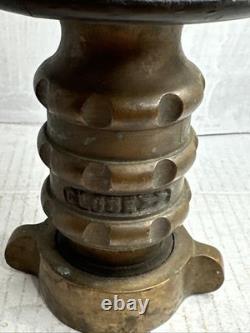 New York City Firefighting Lot Elkhart Brass Nozzles, Hydrant Wrench FDNY Hat