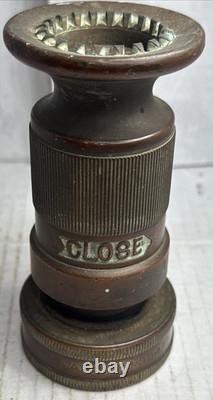 New York City Firefighting Lot Elkhart Brass Nozzles, Hydrant Wrench FDNY Hat
