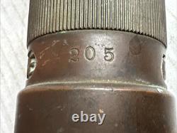 New York City Firefighting Lot Elkhart Brass Nozzles, Hydrant Wrench FDNY Hat