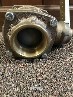 New genuine Elkhart 2920 brass fire truck 2 valve 1/4 turn