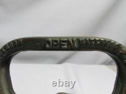 Nice Vintage, Rockwood Waterfog Big, Heavy, Brass, Fire Truck Hose Nozzle