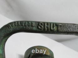 Nice Vintage, Rockwood Waterfog Big, Heavy, Brass, Fire Truck Hose Nozzle
