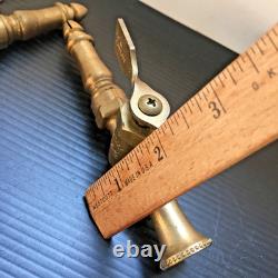 ONE Vintage Anderson Brass KANTLEAK Hartsville SC Marine Fire Nozzles 5.25L
