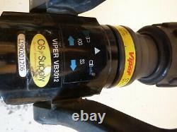 OS Supply Viper VB3012 ST-2510 230 PSI 95 GPM Fire Hose Nozzle Nice Condition