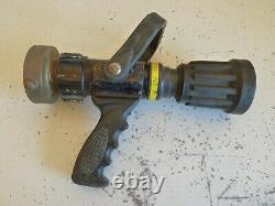 OS Supply Viper VB3012 ST-2510 230 PSI 95 GPM Fire Hose Nozzle Nice Condition