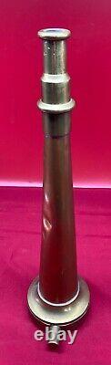 Old Brass & Copper Fire Nozzle 16 Long Unmarked Vintage Antique Rare