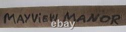 Old Brass FIRE NOZZLE Standpipe POWHATAN B&I Works RANSON W Va 6-61 30 1961