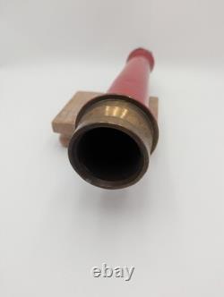 Old Brass Fire Nozzle 18 Long RARE Antique U8 K 366 From England