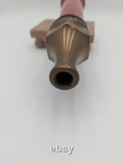 Old Brass Fire Nozzle 18 Long RARE Antique U8 K 366 From England