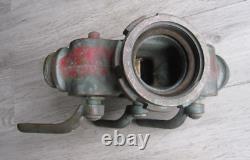 Old fire hose hydrant Splitter Valve Elkhart Brass