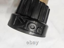 POK 1-1/2 Brass Fire Nozzle 95 GPM Adjustable From Stream to Fog Spray @95 GPM