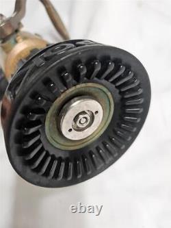 POK 1-1/2 Brass Fire Nozzle 95 GPM Adjustable From Stream to Fog Spray @95 GPM