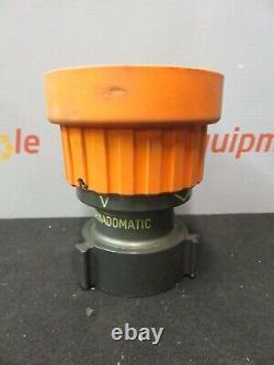 POK Tornadomatic 100-400 GPM Nozzle Fire Hose Fitting Firefighting