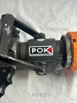POK Tornadomatic 100-400 GPM Nozzle Fire Hose Fitting Firefighting