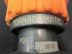POK Tornadomatic 100-400 GPM Nozzle Fire Hose Fitting Firefighting