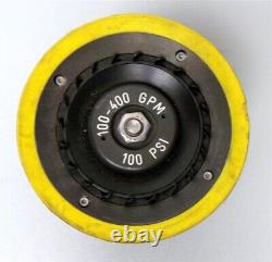 POK Tornadomatic Automatic Gallonage Nozzle Fire Hose Fitting 100-400 GPM