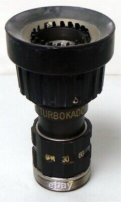 POK Turbokador Nozzle Fire Hose Fitting 30-125 GPM