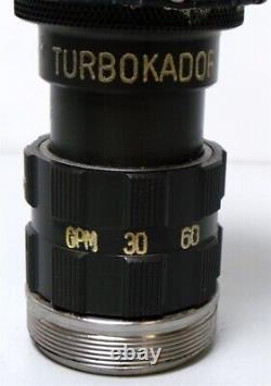 POK Turbokador Nozzle Fire Hose Fitting 30-125 GPM