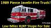 Pierce Javelin Firetruck Pumper Fire Engine Truck Apparatus Foam Cannon Review Tour For Sale