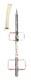Piercing Fire Hose Nozzle 5ft Long