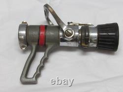 Pistol Grip Elkhart Brass MFG Co. FIRE HOSE ENGLISHTOWN NJ ADJUSTABLE NOZZLE