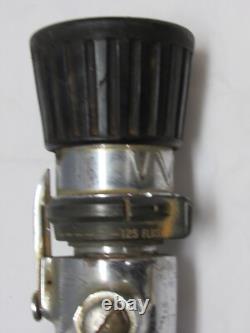 Pistol Grip Elkhart Brass MFG Co. FIRE HOSE ENGLISHTOWN NJ ADJUSTABLE NOZZLE