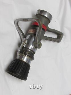 Pistol Grip Elkhart Brass MFG Co. FIRE HOSE ENGLISHTOWN NJ ADJUSTABLE NOZZLE