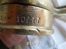 Play Pipe Powhatan Fire Hose Nozzle Cannon 30 Long Gun Vintage Brass, Copper