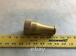 Pok 1.5in Nst Fire Hose Nozzle Gold 0/ 1in Qty 10